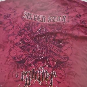Silver star t shirt XXL